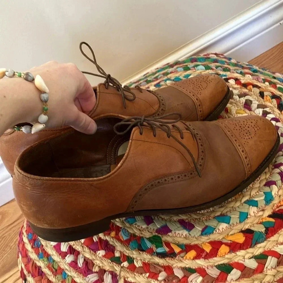 Biltrite brown leather  Oxford shoes - Picture 2 of 7